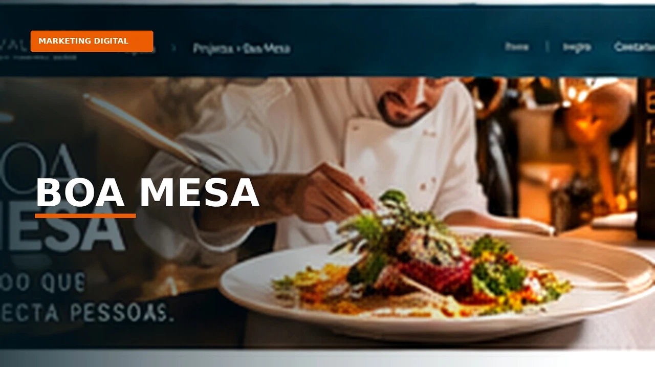 Apresentação fotográfica de BOA MESA